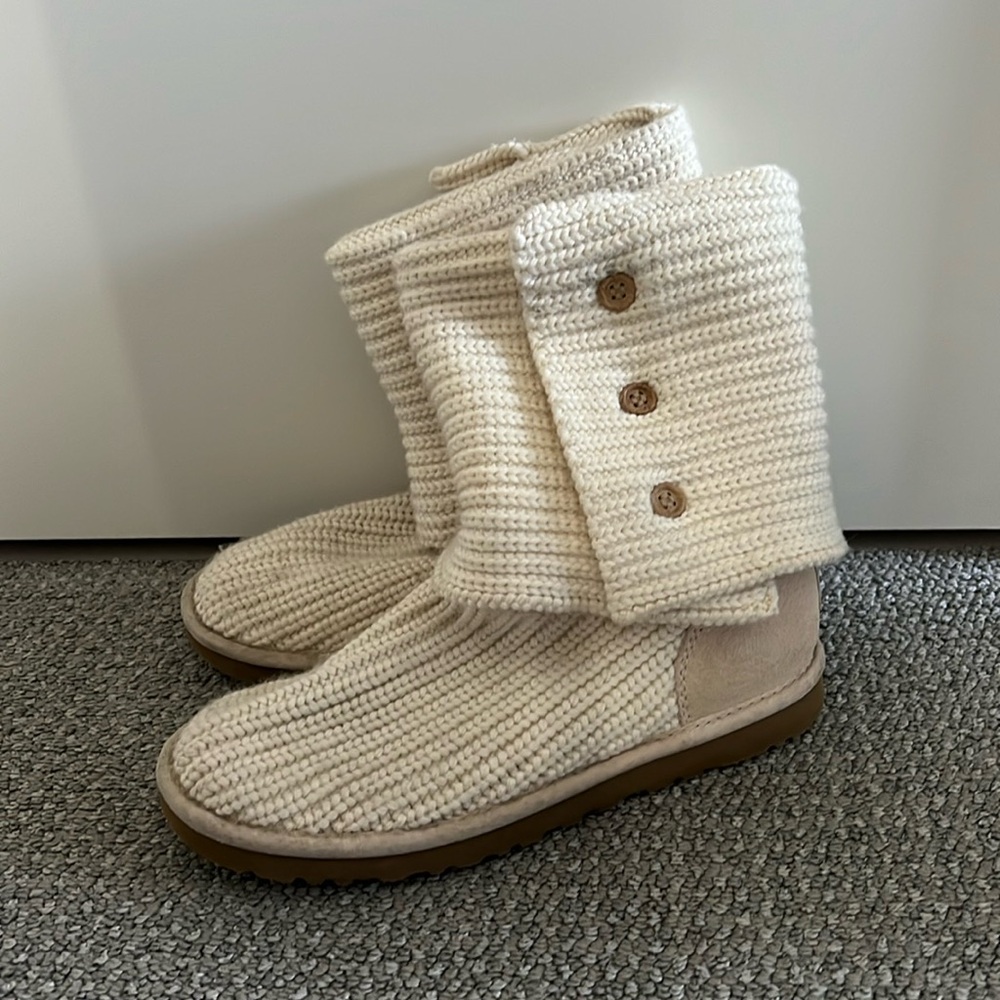 Ugh Bailey Button Knit boots